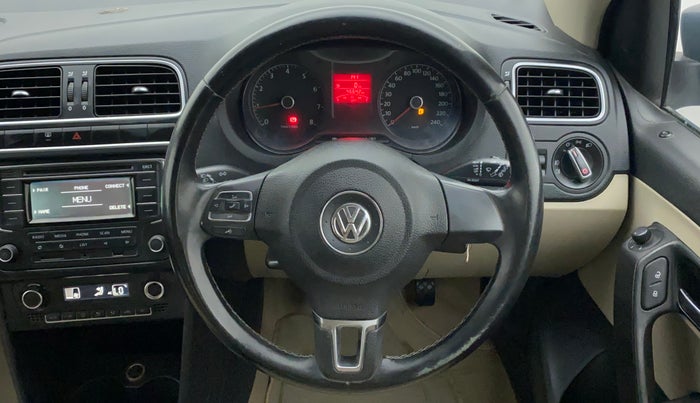 2013 Volkswagen Polo HIGHLINE1.2L, Petrol, Manual, 46,179 km, Steering Wheel Close Up