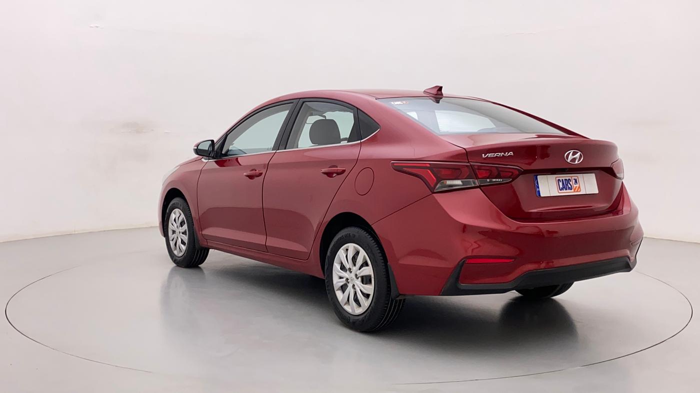 2018 Hyundai Verna 1.4 EX PETROL, Petrol, Manual, 62,102 km, Left Back Diagonal