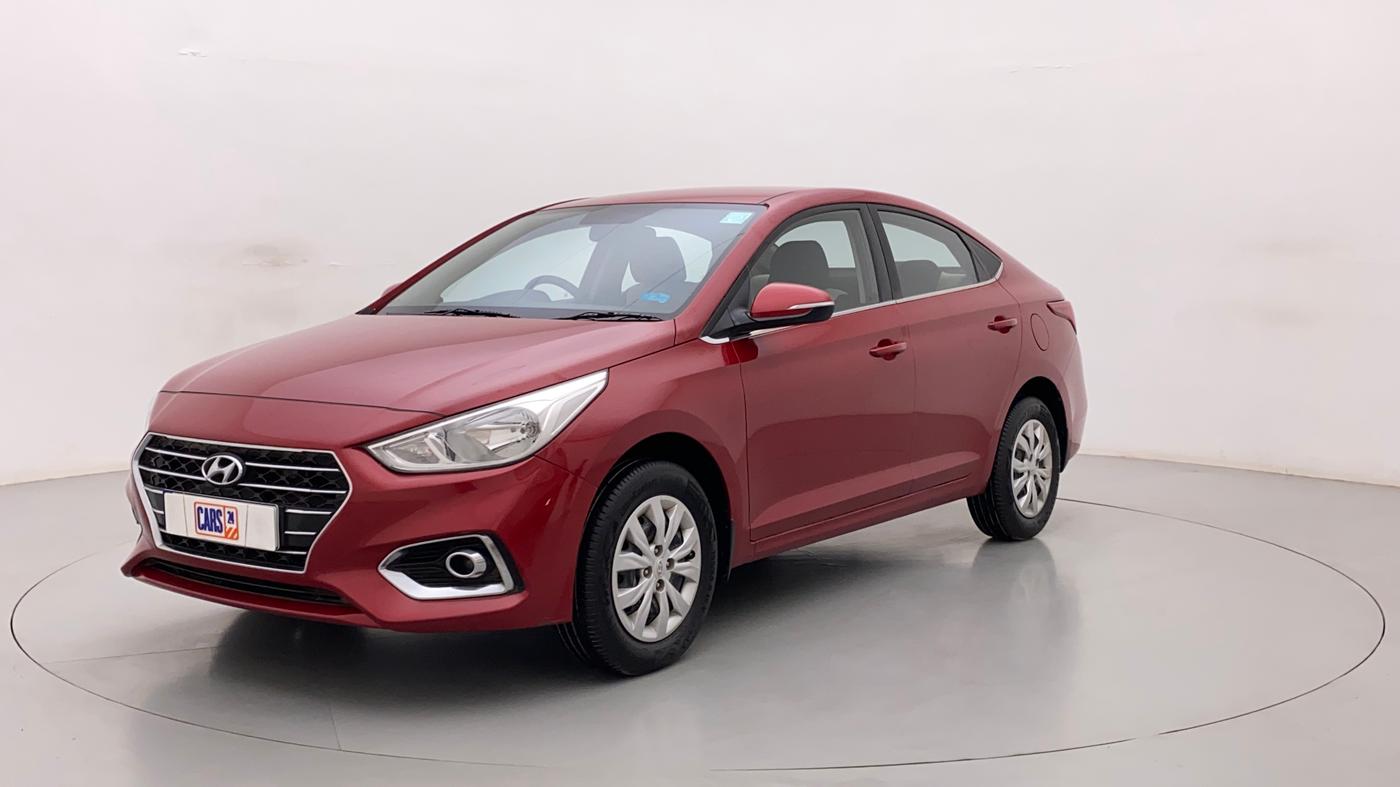 2018 Hyundai Verna 1.4 EX PETROL, Petrol, Manual, 62,102 km, Left Front Diagonal
