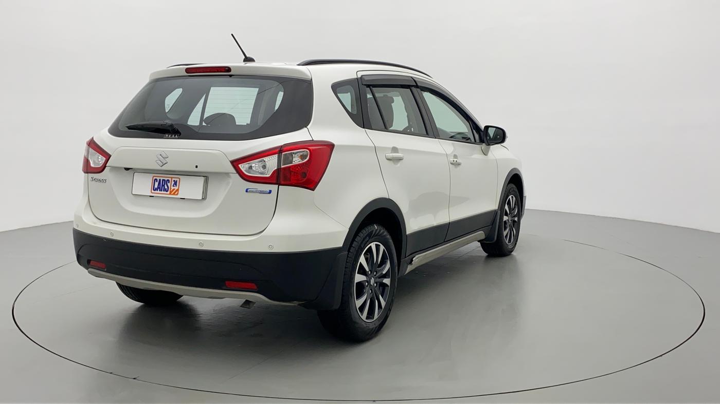 2021 Maruti S Cross ZETA AT 1.5 SHVS, Petrol, Automatic, 5,459 km, Right Back Diagonal