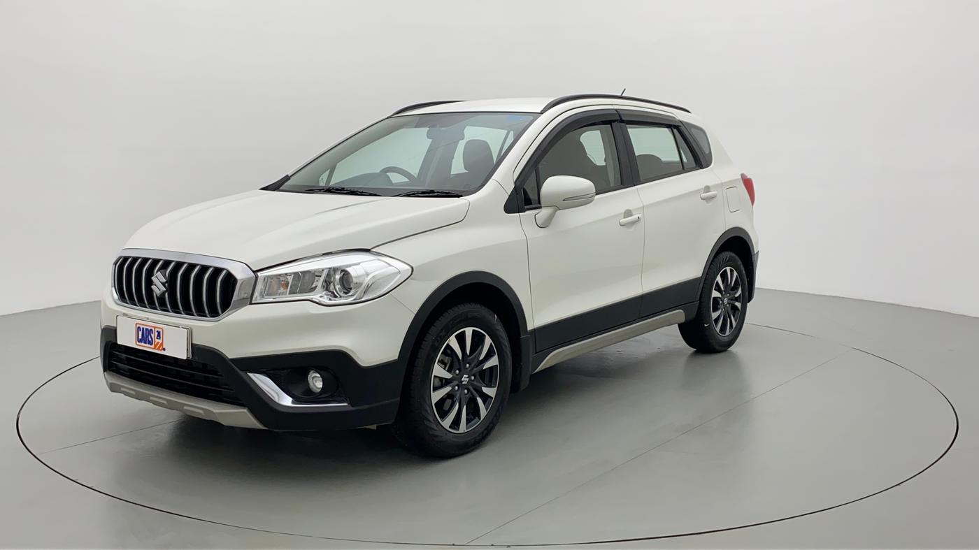 2021 Maruti S Cross ZETA AT 1.5 SHVS, Petrol, Automatic, 5,459 km, Left Front Diagonal
