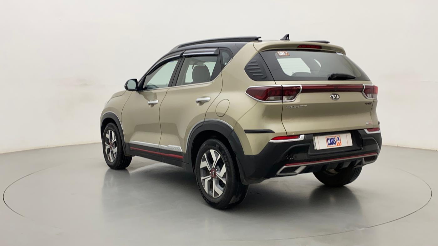 2021 KIA SONET GTX PLUS 1.0 DCT DUAL TONE, Petrol, Automatic, 33,120 km, Left Back Diagonal
