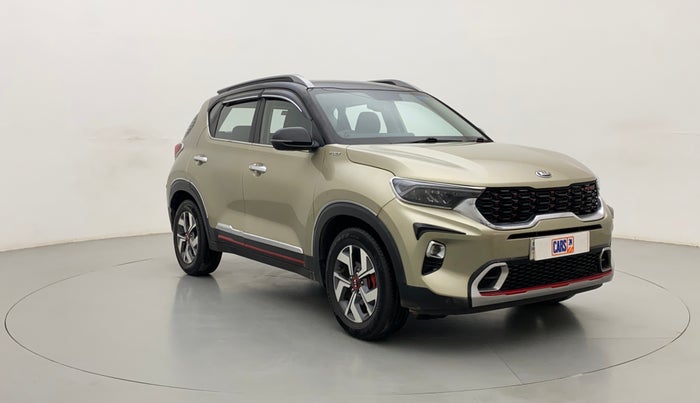 2021 KIA SONET GTX PLUS 1.0 DCT DUAL TONE, Petrol, Automatic, 32,966 km, Right Front Diagonal