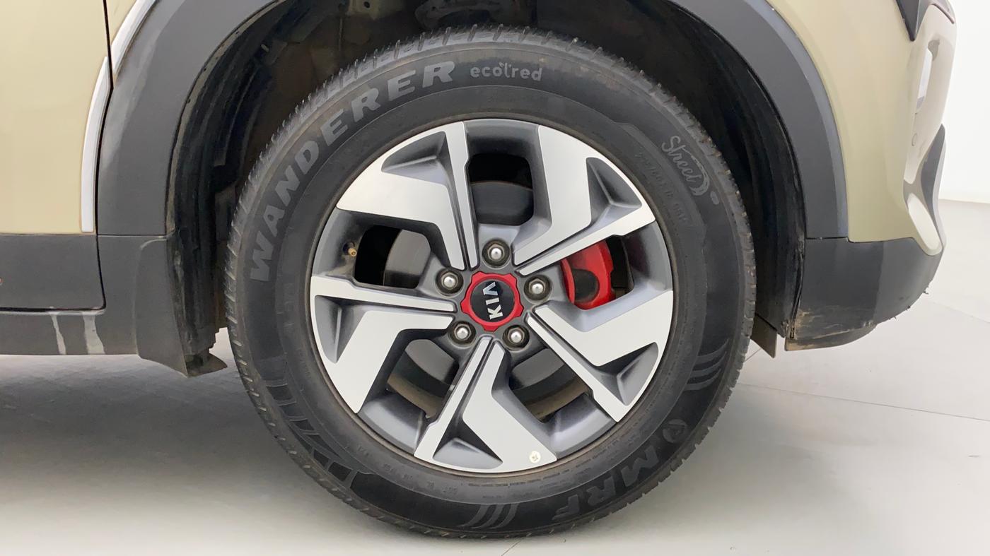 2021 KIA SONET GTX PLUS 1.0 DCT DUAL TONE, Petrol, Automatic, 33,120 km, Right Front Wheel