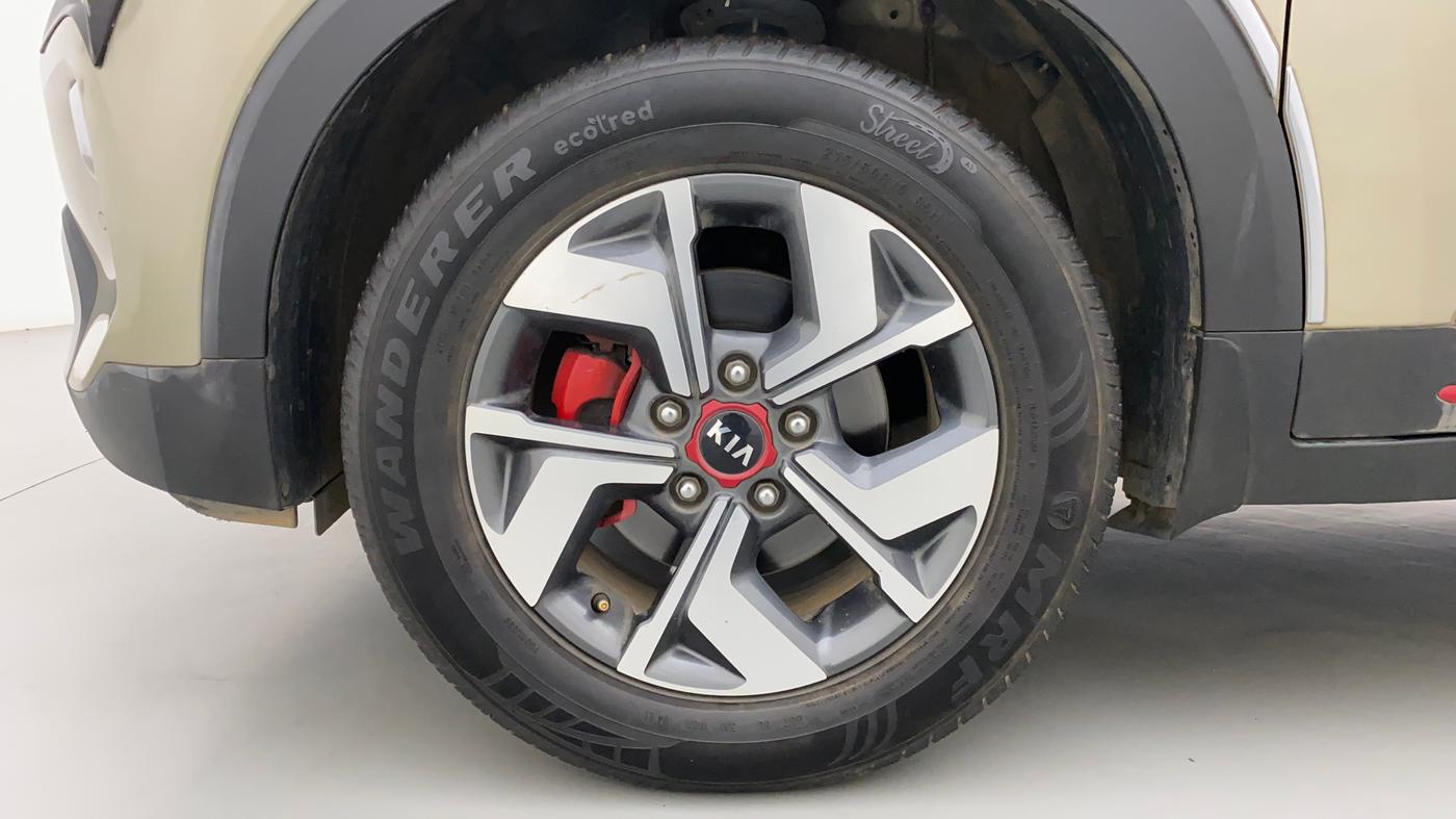 2021 KIA SONET GTX PLUS 1.0 DCT DUAL TONE, Petrol, Automatic, 33,120 km, Left Front Wheel