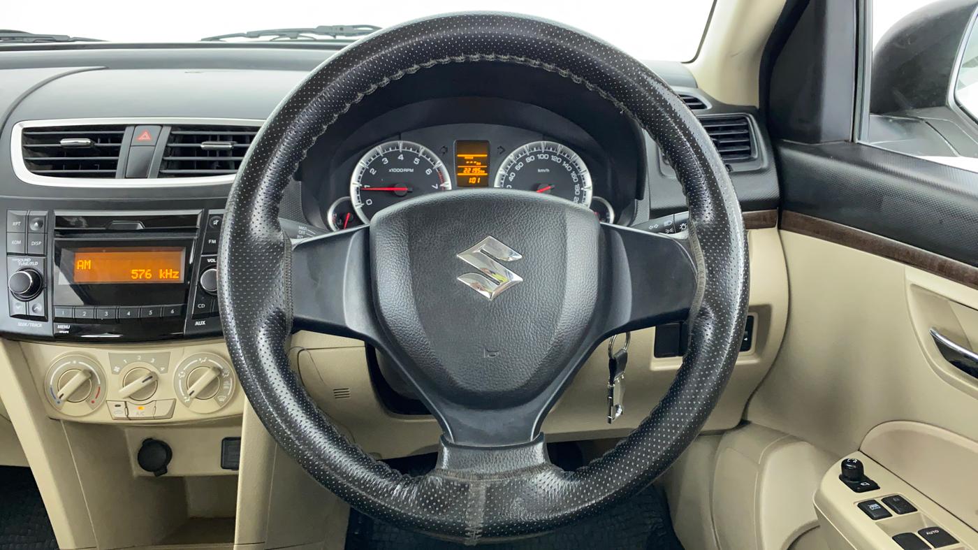 2017 Maruti Swift Dzire VXI, Petrol, Manual, 22,248 km, Steering Wheel Close Up