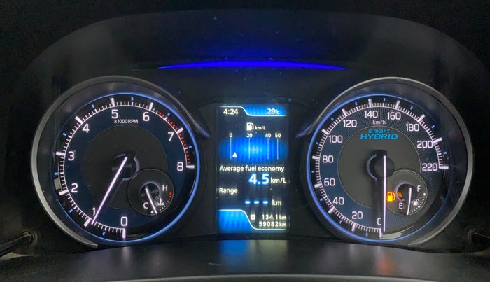 2019 Maruti XL6 ALPHA MT, Petrol, Manual, 59,072 km, Odometer Image