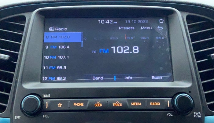 2019 Hyundai NEW SANTRO SPORTZ AMT ANNIVERSARY EDITION, Petrol, Automatic, 6,402 km, Infotainment System