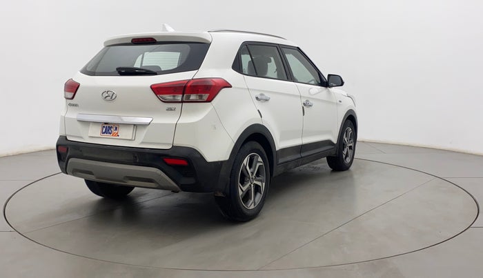 2018 Hyundai Creta SX AT 1.6 DIESEL, Diesel, Automatic, 69,320 km, Right Back Diagonal