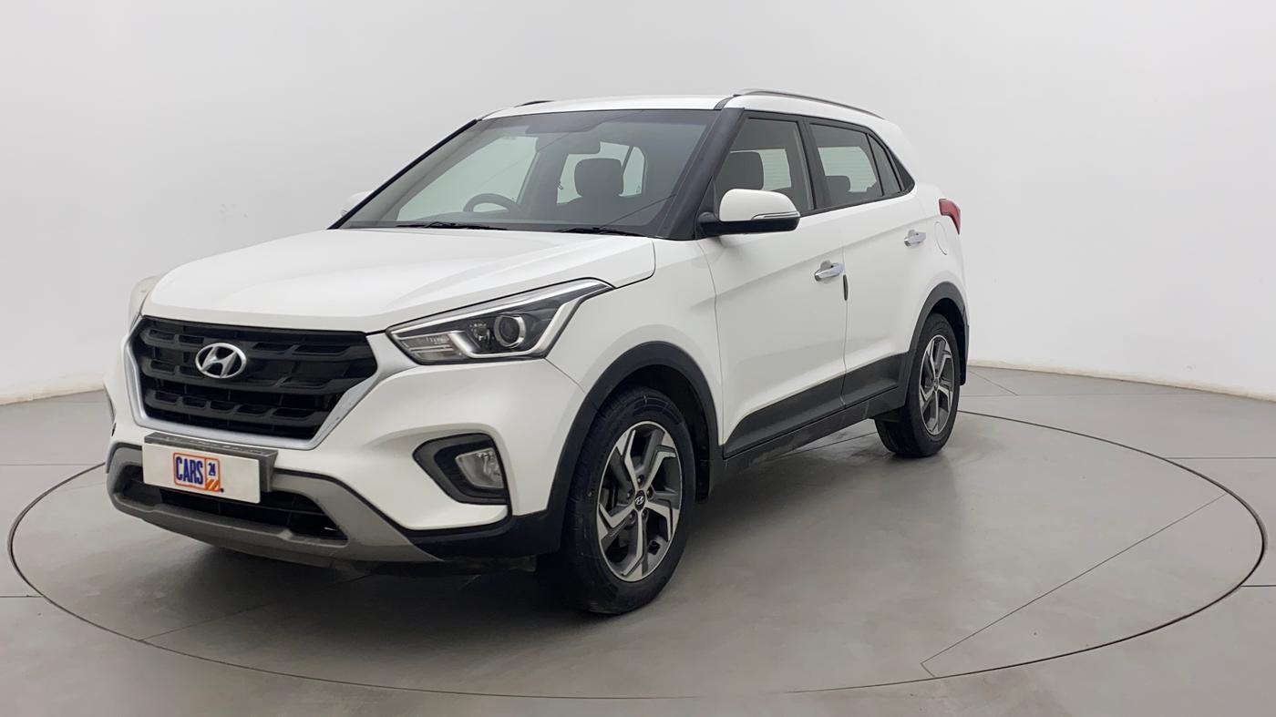 2018 Hyundai Creta SX AT 1.6 DIESEL, Diesel, Automatic, 69,320 km, Left Front Diagonal