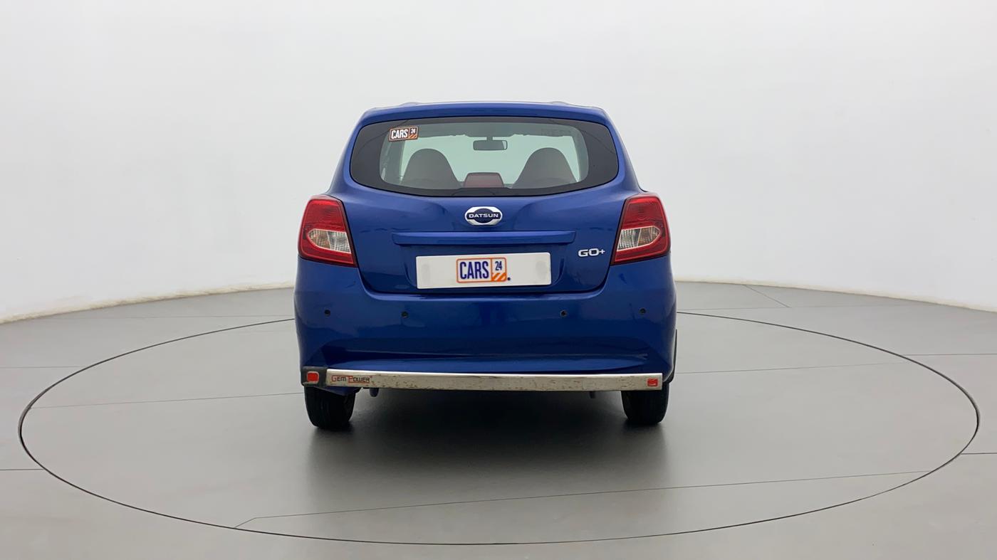 2017 Datsun Go Plus T, Petrol, Manual, 1,07,501 km, Back/Rear