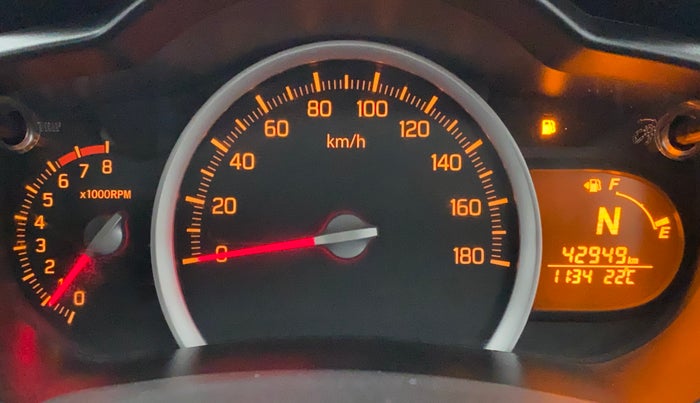 2018 Maruti Celerio ZXI AMT (O), Petrol, Automatic, 42,948 km, Odometer Image
