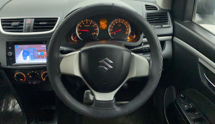 2013 Maruti Swift VXI, Petrol, Manual, 16,247 km, Steering Wheel Close Up