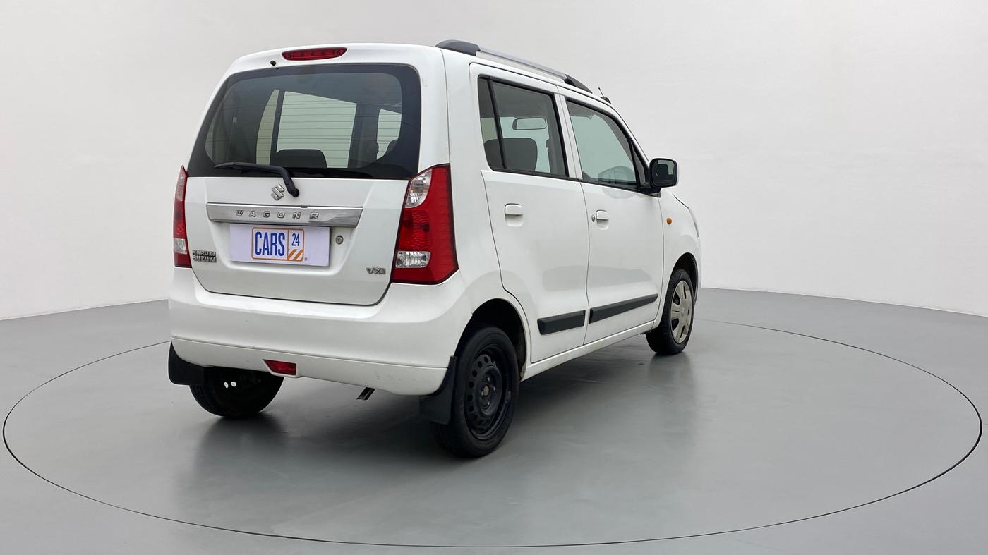 2011 Maruti Wagon R 1.0 VXI, Petrol, Manual, 41,065 km, Right Back Diagonal