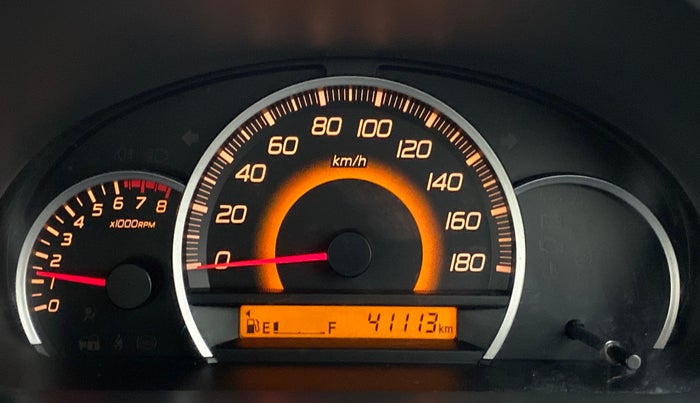 2011 Maruti Wagon R 1.0 VXI, Petrol, Manual, 41,065 km, Odometer Image