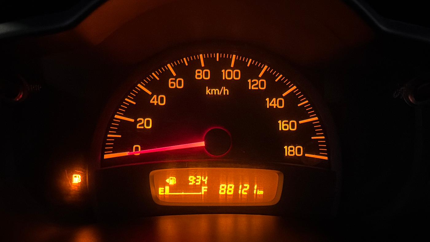 2015 Maruti Celerio LXI, Petrol, Manual, 88,112 km, Odometer Image