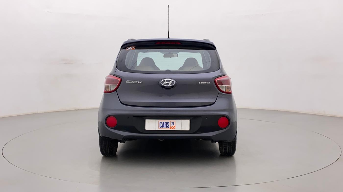 2018 Hyundai Grand i10 SPORTZ AT 1.2 KAPPA VTVT, Petrol, Automatic, 26,821 km, Back/Rear