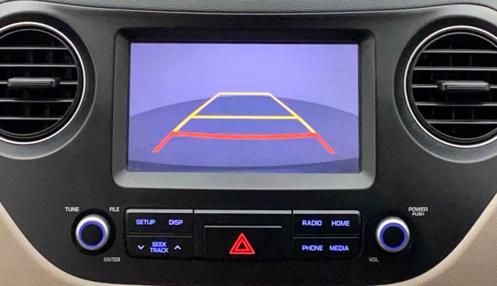2018 Hyundai Grand i10 SPORTZ AT 1.2 KAPPA VTVT, Petrol, Automatic, 26,821 km, Parking Camera