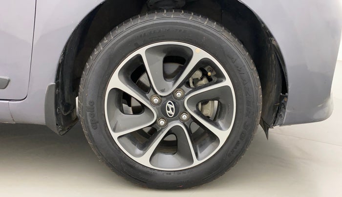 2018 Hyundai Grand i10 SPORTZ AT 1.2 KAPPA VTVT, Petrol, Automatic, 26,821 km, Right Front Wheel