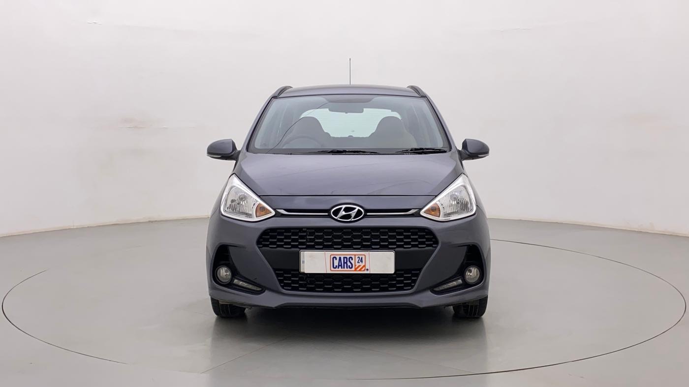 2018 Hyundai Grand i10 SPORTZ AT 1.2 KAPPA VTVT, Petrol, Automatic, 26,821 km, Front