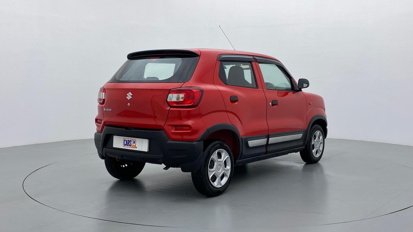 2020 Maruti S PRESSO VXI, Petrol, Manual, 9,893 km, Right Back Diagonal (45- Degree) View
