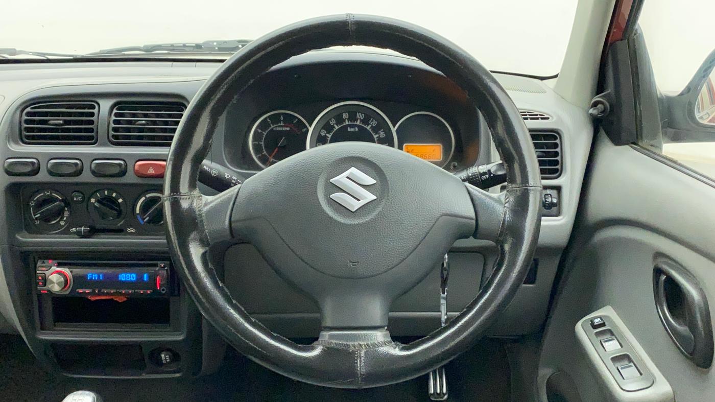 2010 Maruti Alto K10 VXI, Petrol, Manual, 68,778 km, Steering Wheel Close Up