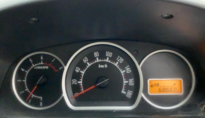 2010 Maruti Alto K10 VXI, Petrol, Manual, 68,778 km, Odometer Image