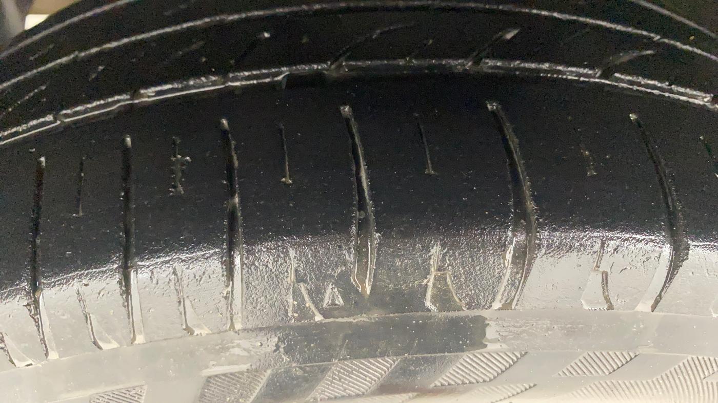 2015 Tata Zest XMS PETROL, Petrol, Manual, 79,752 km, Left Front Tyre Tread