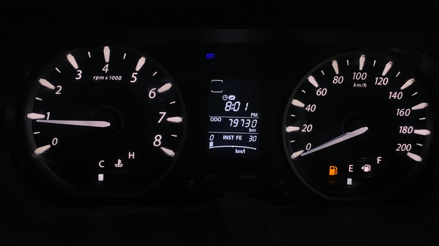 2015 Tata Zest XMS PETROL, Petrol, Manual, 79,752 km, Odometer Image