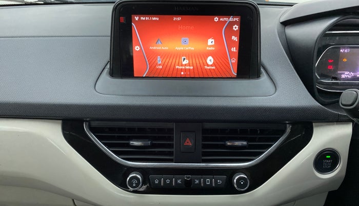 2021 Tata NEXON XZ PLUS PETROL SUNROOF, Petrol, Manual, 9,044 km, Infotainment System