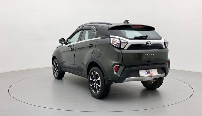 2021 Tata NEXON XZ PLUS PETROL SUNROOF, Petrol, Manual, 9,044 km, Left Back Diagonal
