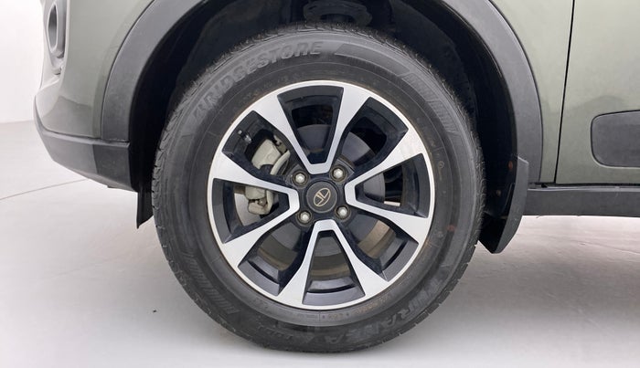2021 Tata NEXON XZ PLUS PETROL SUNROOF, Petrol, Manual, 9,044 km, Left Front Wheel