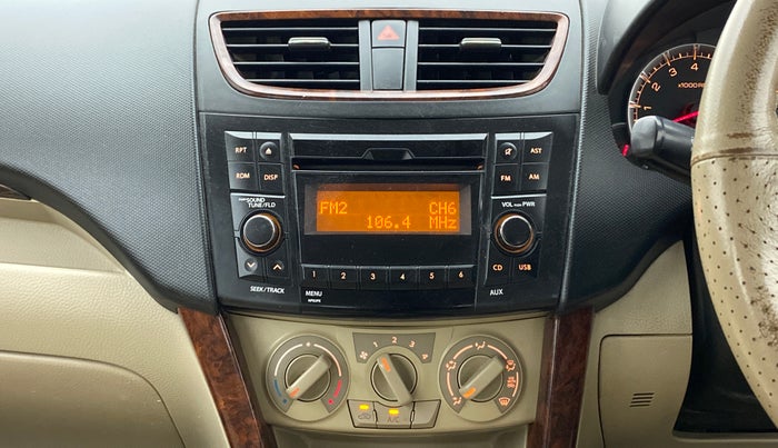 2016 Maruti Swift Dzire VXI, Petrol, Manual, 1,22,231 km, Air Conditioner