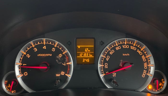 2016 Maruti Swift Dzire VXI, Petrol, Manual, 1,22,231 km, Odometer Image