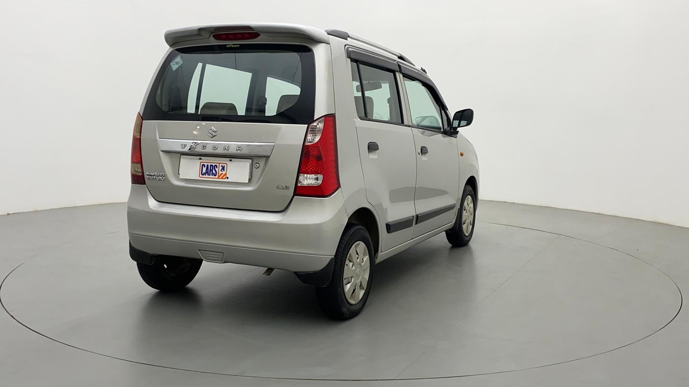 2015 Maruti Wagon R 1.0 LXI CNG, CNG, Manual, 78,067 km, Right Back Diagonal