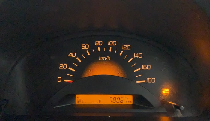 2015 Maruti Wagon R 1.0 LXI CNG, CNG, Manual, 78,067 km, Odometer Image