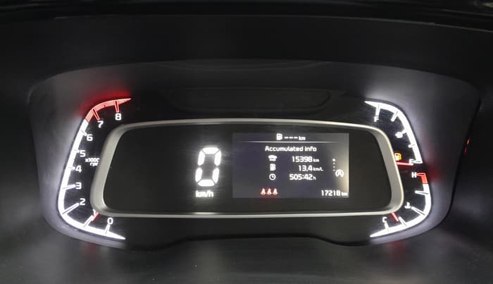 2024 KIA SONET Gravity 1.2 Petrol MT, Petrol, Manual, 17,217 km, Odometer Image