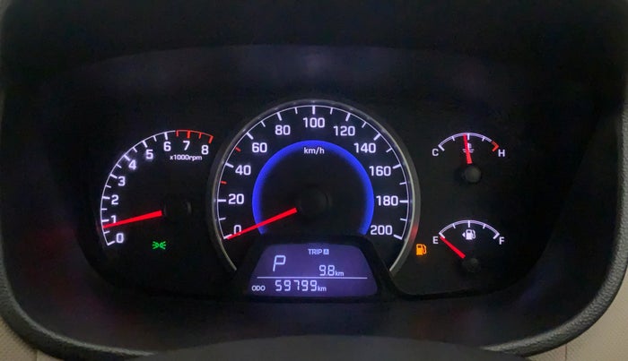 2014 Hyundai Grand i10 ASTA AT 1.2 KAPPA VTVT, Petrol, Automatic, 59,799 km, Odometer Image