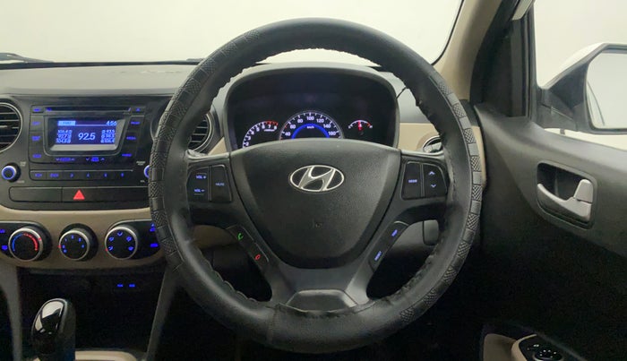 2014 Hyundai Grand i10 ASTA AT 1.2 KAPPA VTVT, Petrol, Automatic, 59,799 km, Steering Wheel Close Up