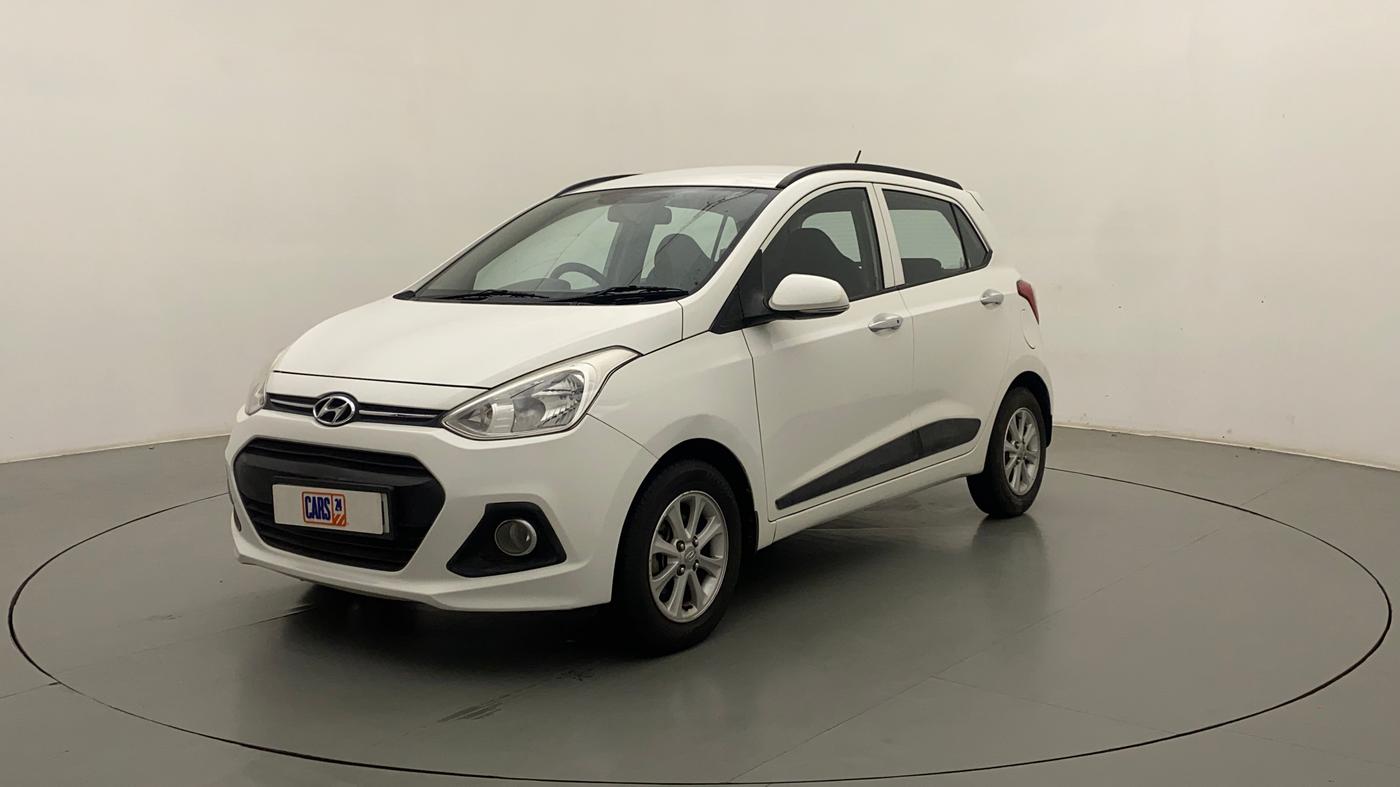 2014 Hyundai Grand i10 ASTA AT 1.2 KAPPA VTVT, Petrol, Automatic, 59,799 km, Left Front Diagonal
