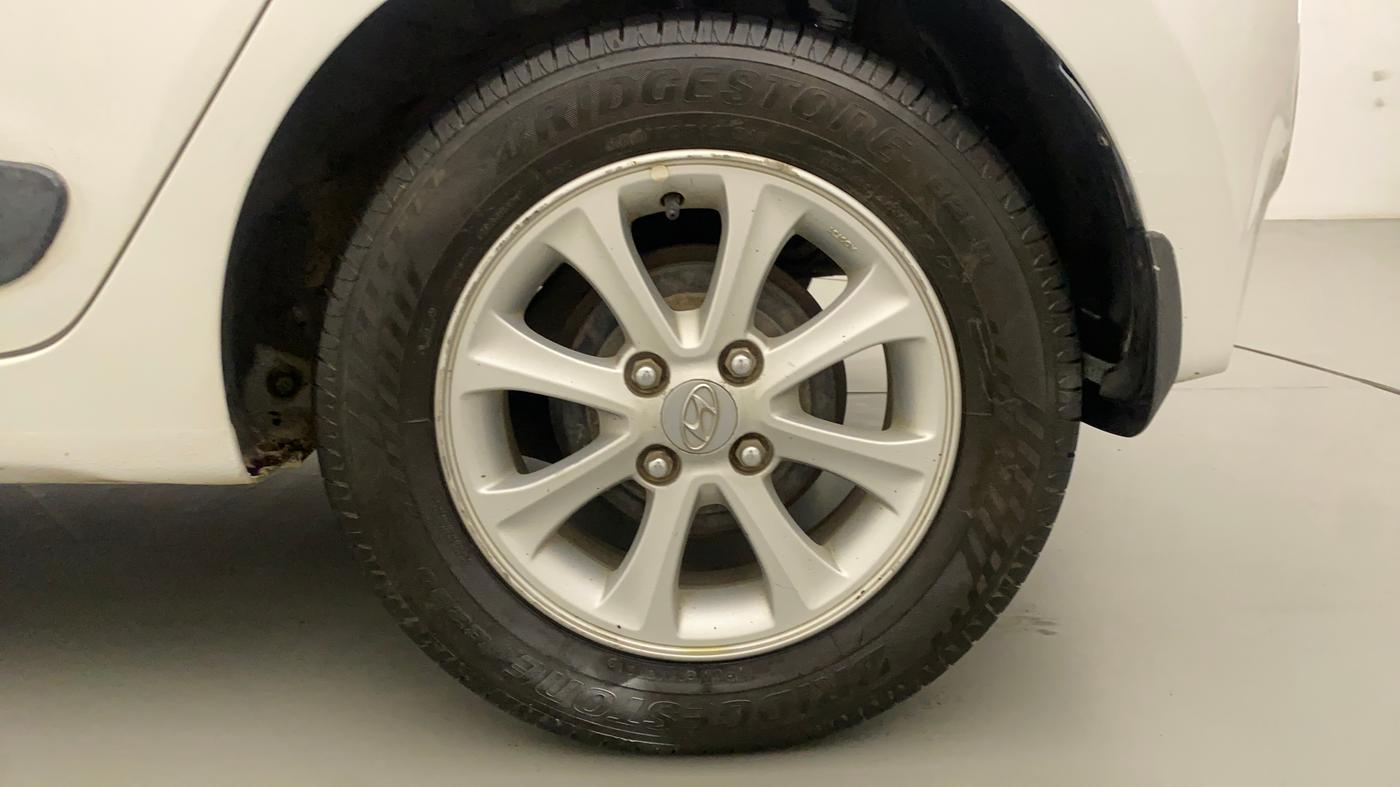 2014 Hyundai Grand i10 ASTA AT 1.2 KAPPA VTVT, Petrol, Automatic, 59,799 km, Left Rear Wheel
