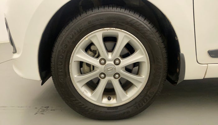 2014 Hyundai Grand i10 ASTA AT 1.2 KAPPA VTVT, Petrol, Automatic, 59,799 km, Left Front Wheel