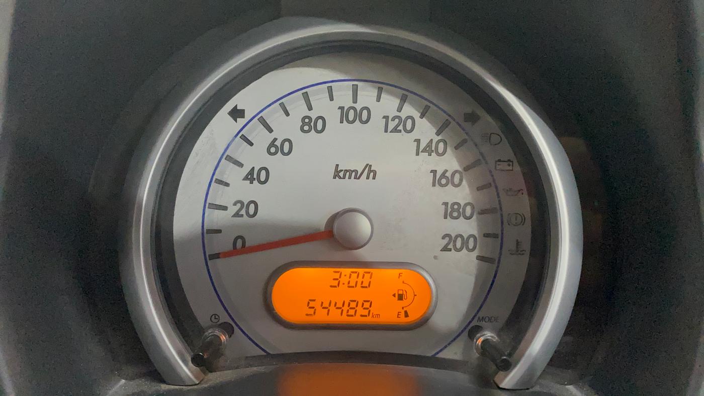 2015 Maruti Ritz VXI, Petrol, Manual, 54,482 km, Odometer Image