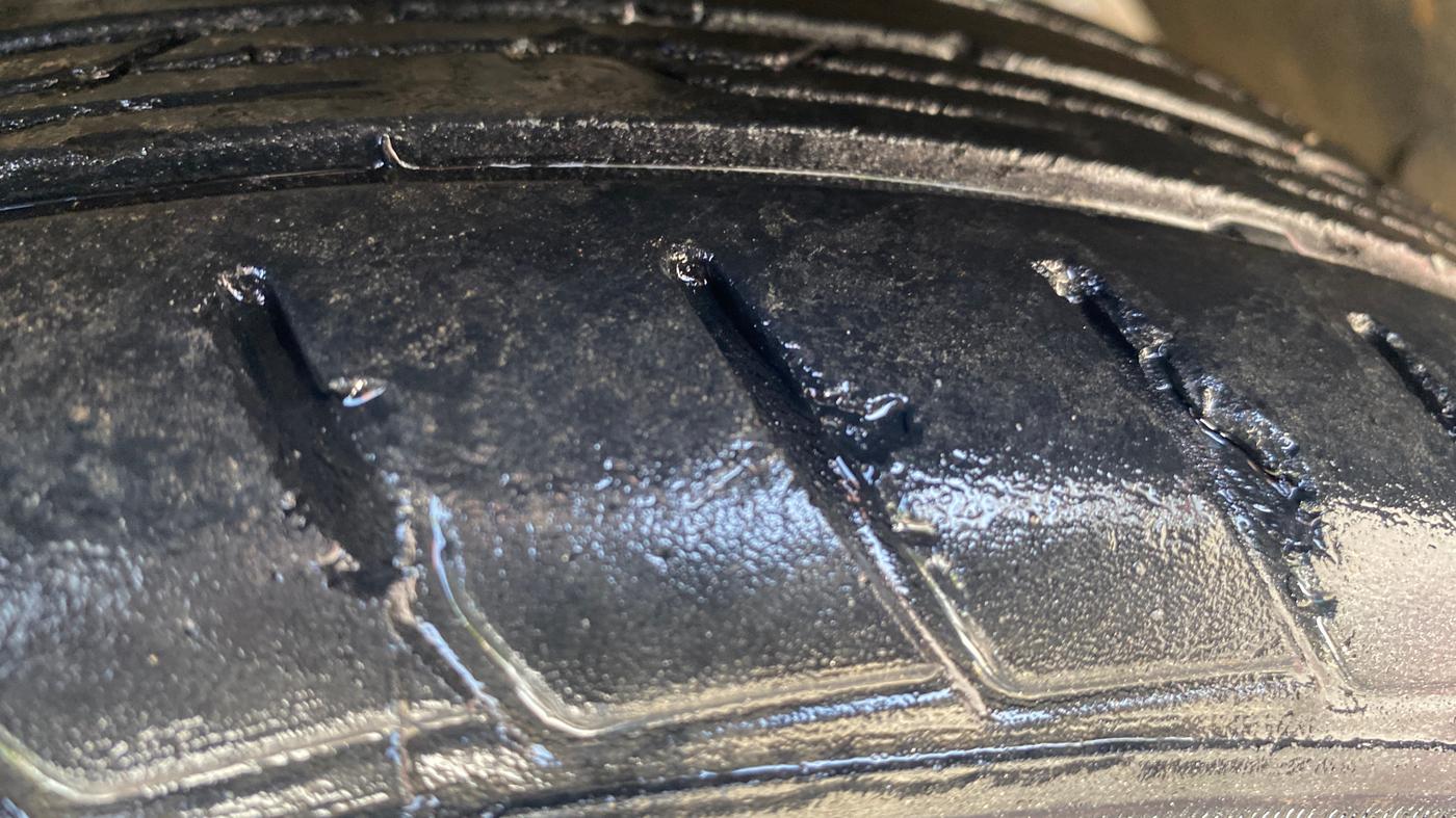 2021 Tata TIGOR XZ PETROL, Petrol, Manual, 76,557 km, Right Front Tyre Tread