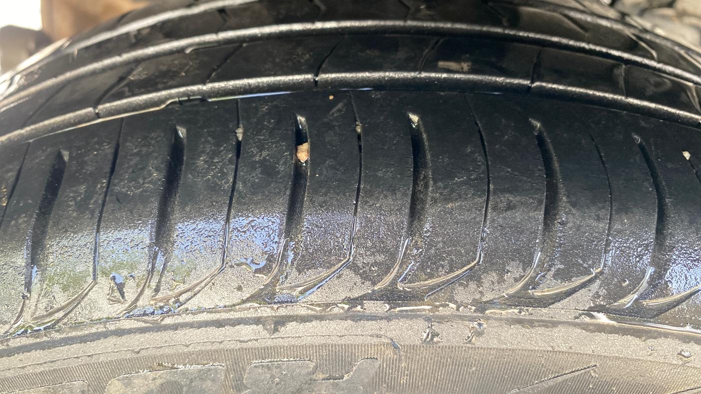 2021 Tata TIGOR XZ PETROL, Petrol, Manual, 76,557 km, Right Rear Tyre Tread