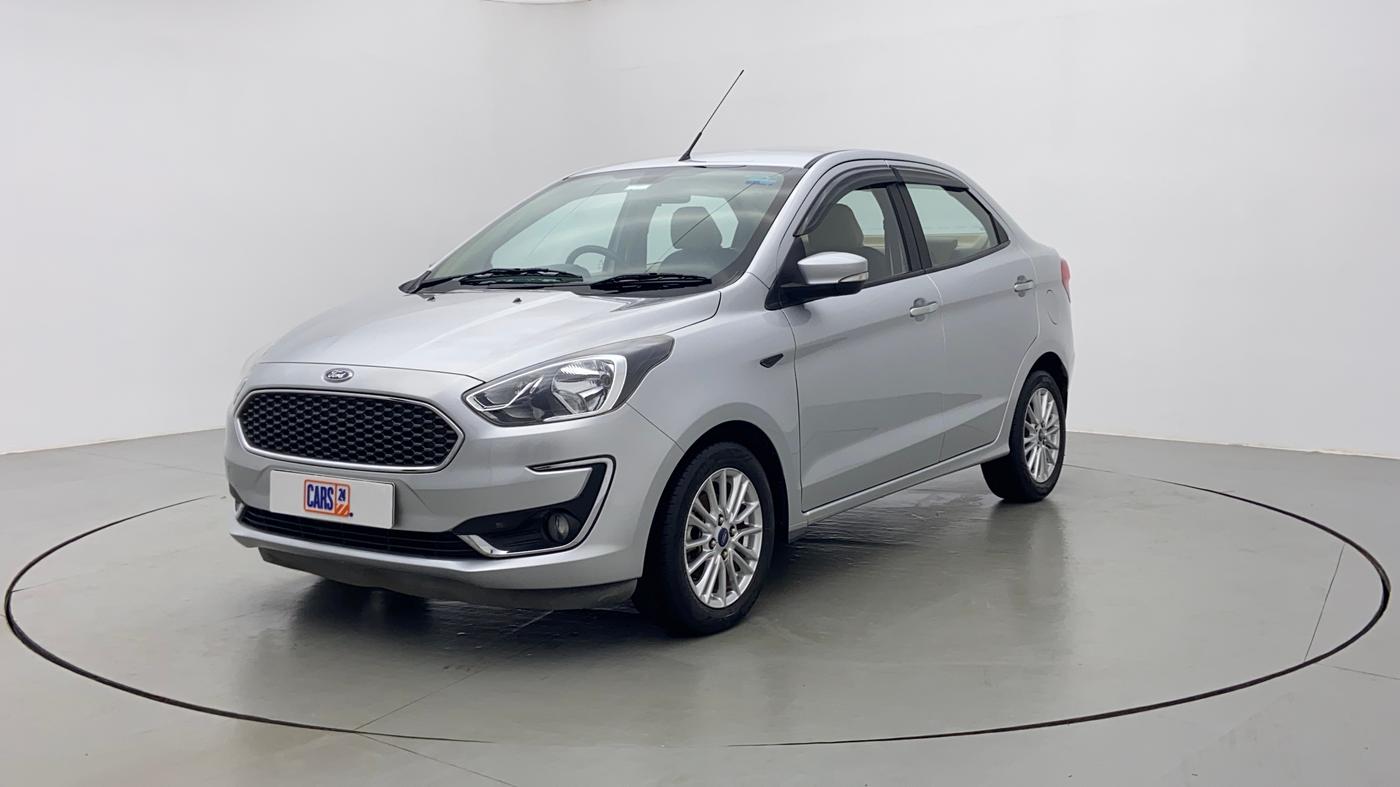 2019 Ford Figo Aspire 1.2 TITANIUM PETROL, Petrol, Manual, 14,955 km, Left Front Diagonal (45- Degree) View