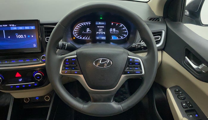 2021 Hyundai Verna SX 1.5 VTVT, Petrol, Manual, 8,217 km, Steering Wheel Close Up