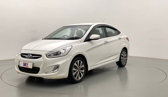 2014 Hyundai Verna FLUIDIC 1.6 SX CRDI OPT, Diesel, Manual, 93,787 km, Left Front Diagonal