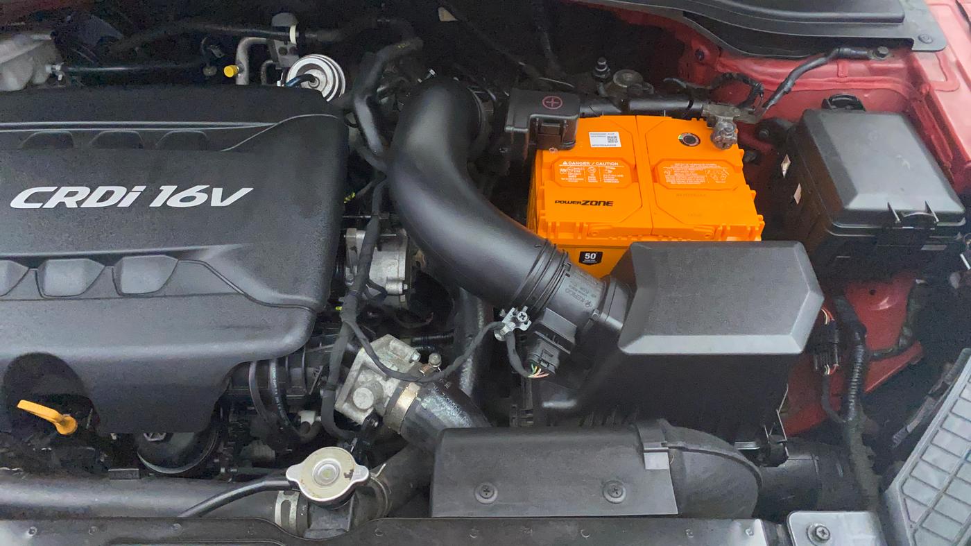 2016 Hyundai Creta SX (O) 1.6 DIESEL, Diesel, Manual, 1,05,570 km, Engine View - Left