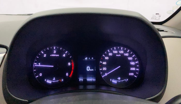 2016 Hyundai Creta SX (O) 1.6 DIESEL, Diesel, Manual, 1,05,451 km, Odometer Image